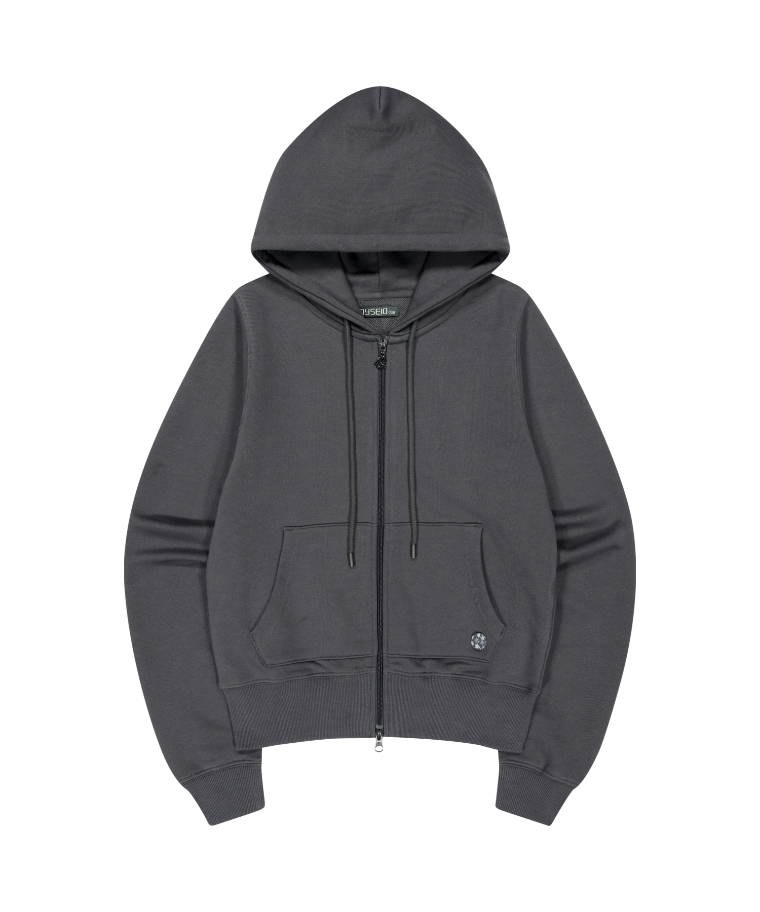 038 COZY HOOD ZIP-UP BLUE - coyseio