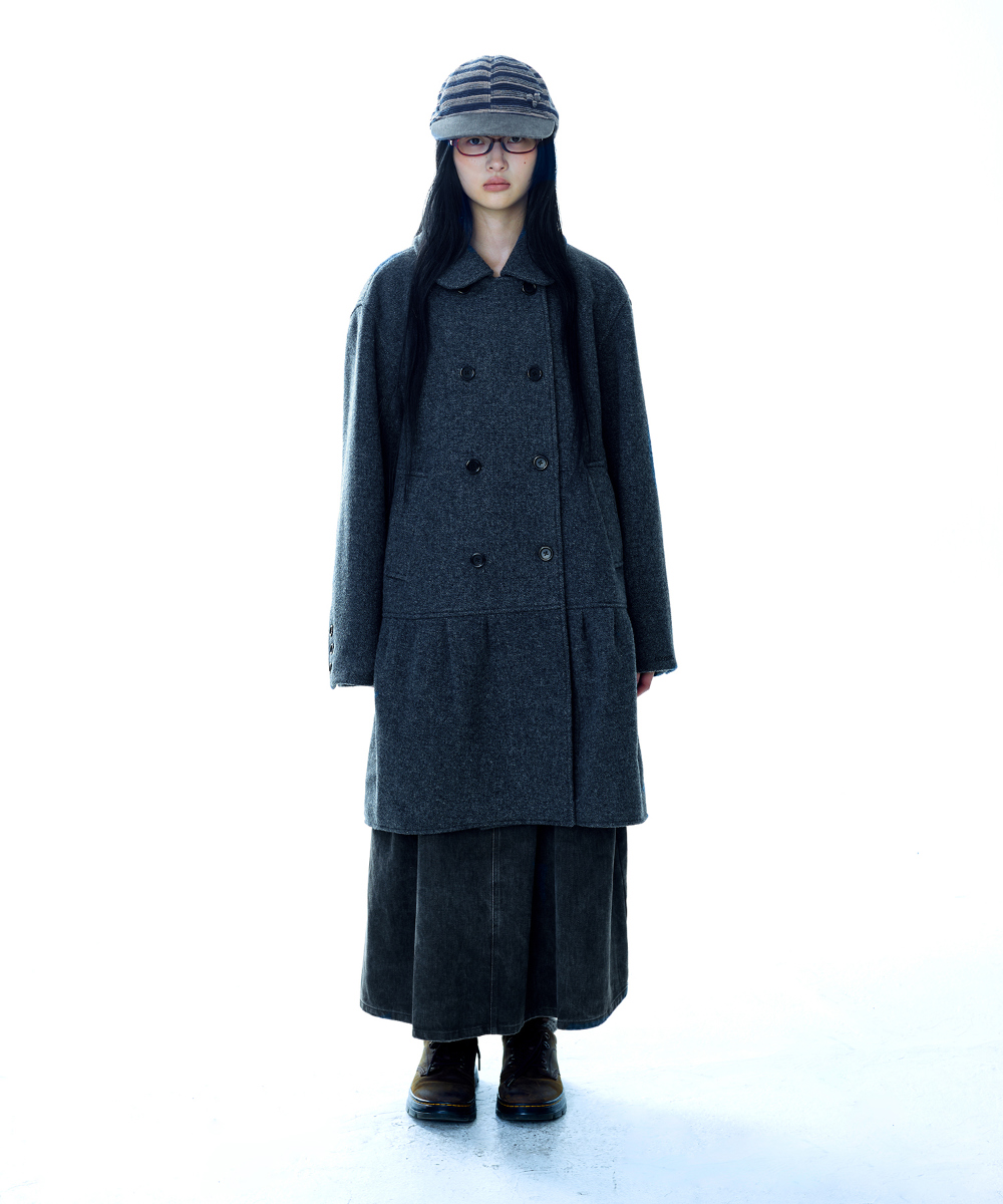 COY DOUBLE COAT GREY - coyseio
