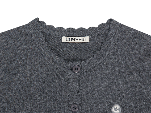 coyseio カーディガン グレー