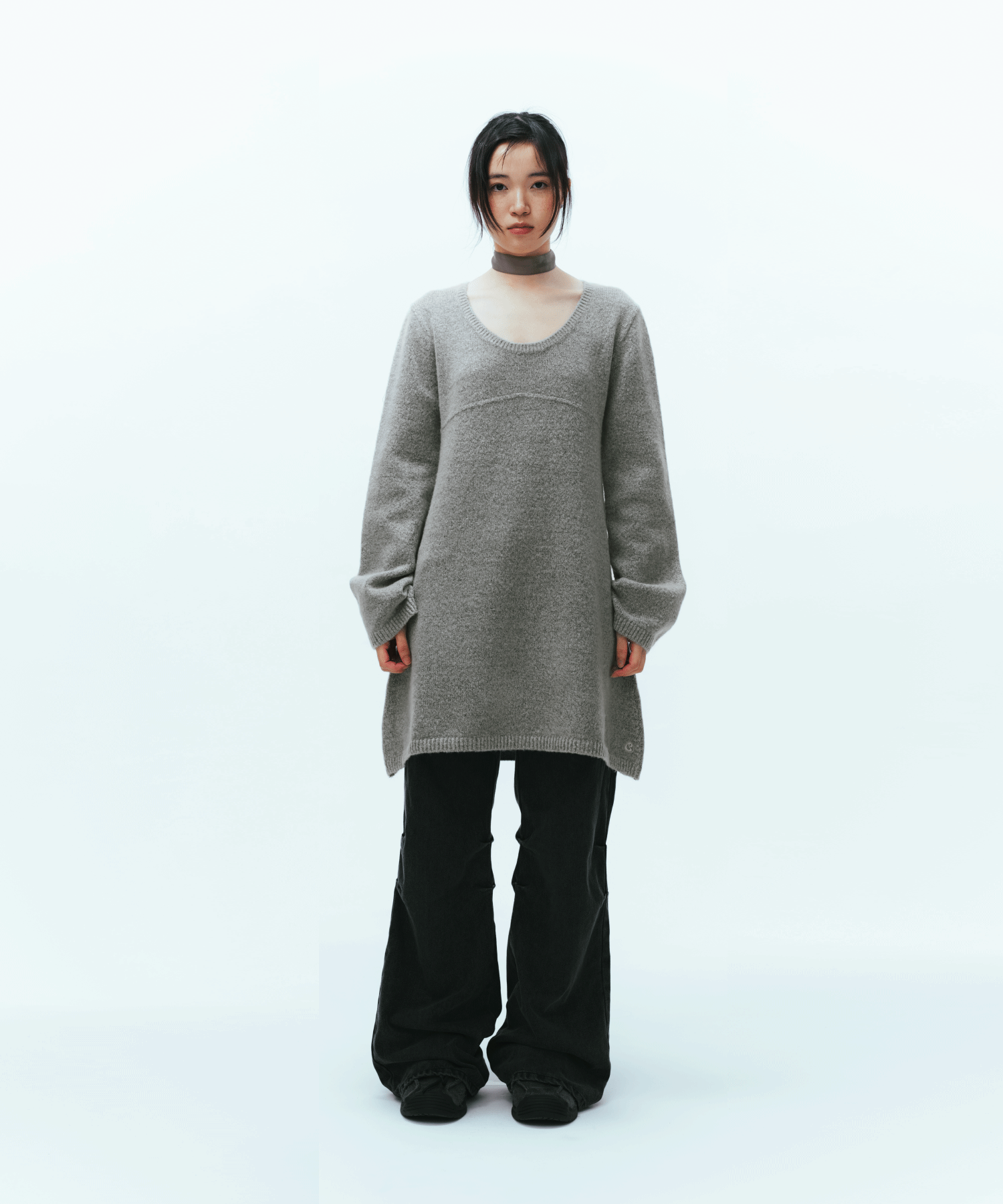 送料無料ライン対応ショップ限定キャンペーン PANTS DENIM SNAP FLOWER BLACK coyseio - パンツ