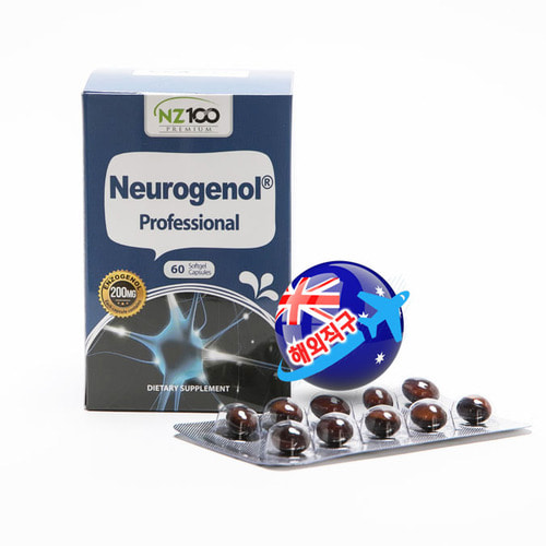 엔젯100 프리미엄 뉴로제놀프로패셔널 60정 Neurogenol Professional, 두뇌건강, 효능,구입,가격