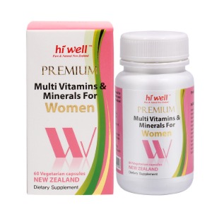 하이웰 멀티비타민 &amp; 미네랄 For 여성 60베지캡슐 여성용 종합비타민