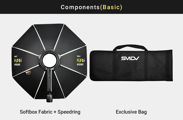 SPEEDBOX-FLIP24G (excluding grid) Size : 24 inch(60cm) - SMDV