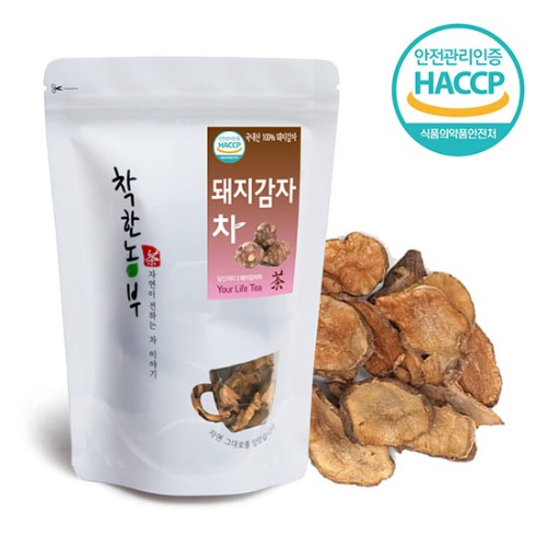 국내산 당당한 말린 돼지감자차 50g 효능 볶은