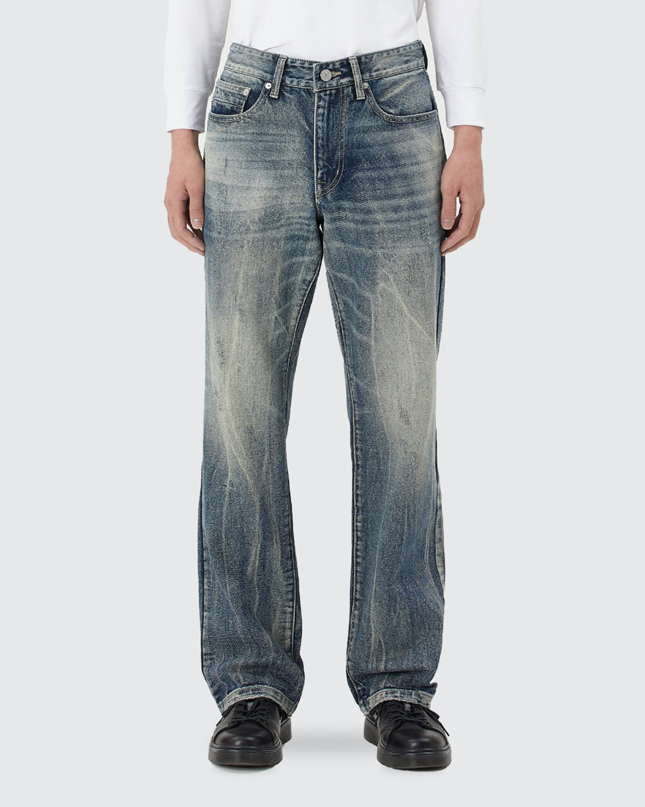 FH STONE WASHED JEANS