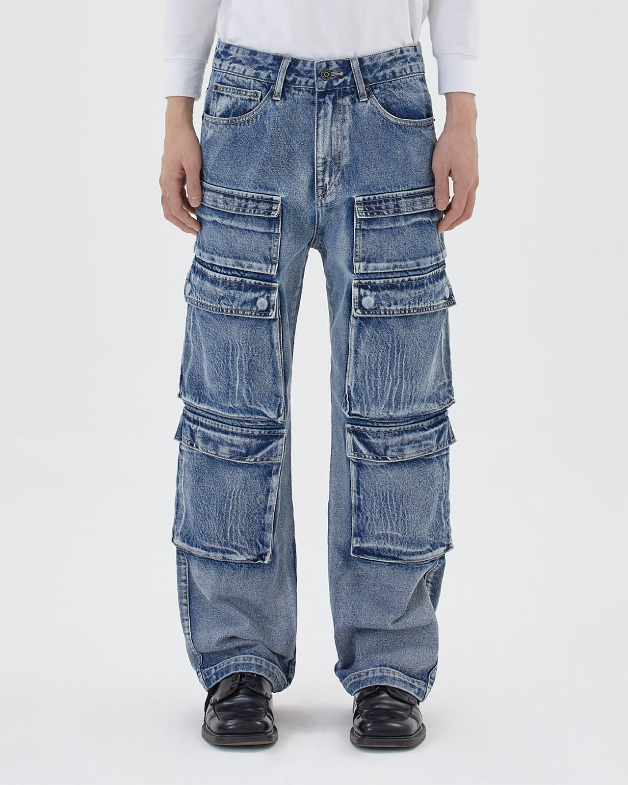 TEN POCKETS DENIM PANTS