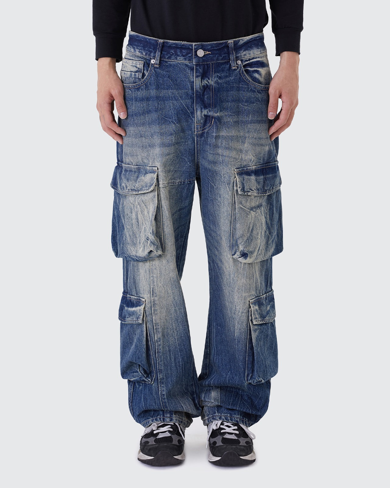 UTILITY CARGO JEANS_WESTPORT BLUE