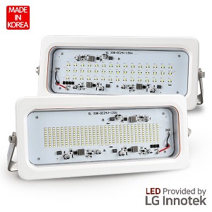 LED 투광기 광폭 슬림 방수 DC 120W 150W 24V 선박 차량용 저온창고 간판조명 투광등