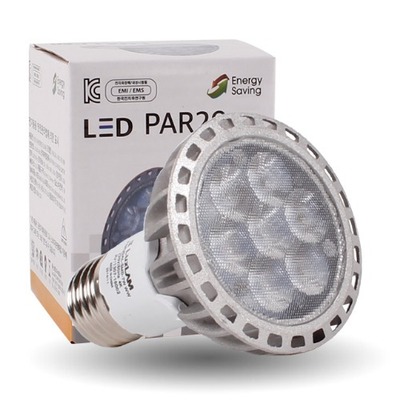 LED PAR20 8W 렌즈형 주백색