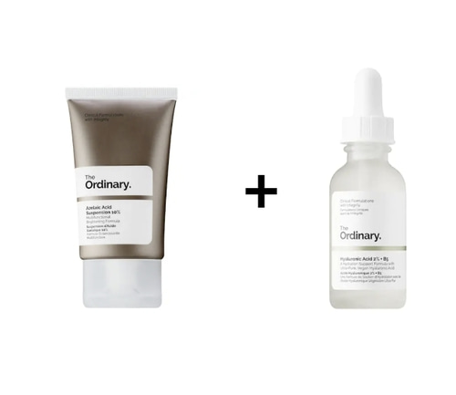 The Ordinary Azelaic Acid 10% Suspension Brightening Cream + Hyaluronic Acid 2%  30ml + B5 Hydrating Serum 30ml ( 미백크림+수분세럼)