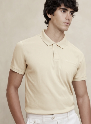 banana republic SLIM  POLO shirt