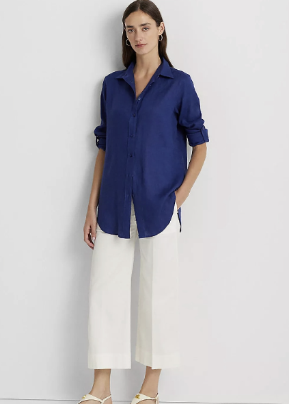Lauren Ralph Lauren linen shirt - 품절임박
