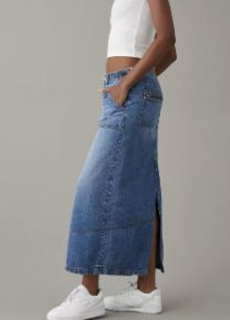 AE denim skirt