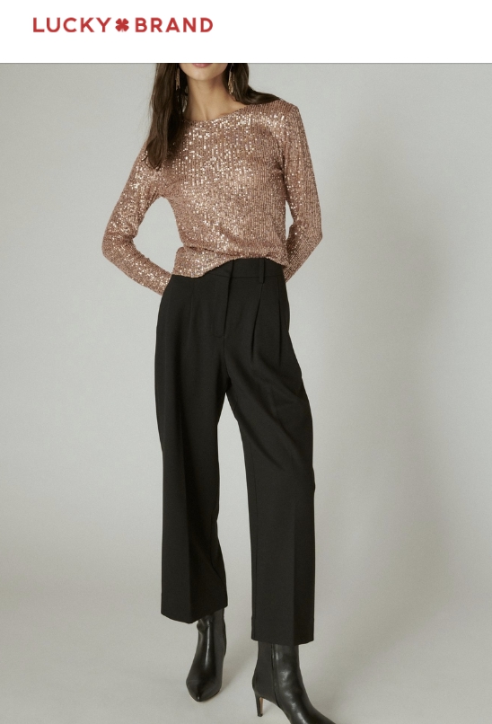 Lucky Brand  Cropped Ponte Pant - 6사이즈 바로출고