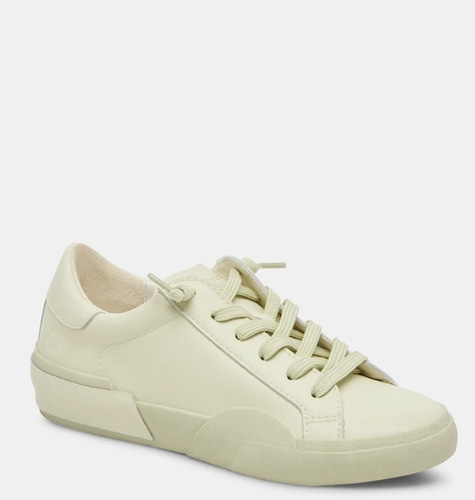 DOLCE VITA Women&#039;s Zina Sneaker - 바로출고 -CUCUMBER RECYCLED LEATHER