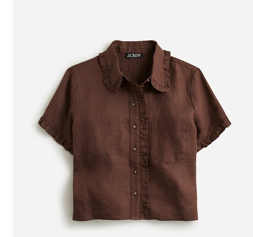 J.Crew linen shirt