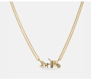 coach Double Chain Necklace