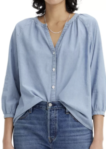 LEVI&#039;S MIRABELLE LONG SLEEVE BLOUSE