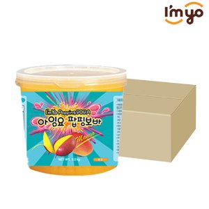 아임요 팝핑보바 망고 2.2kg x 4개 (1box)