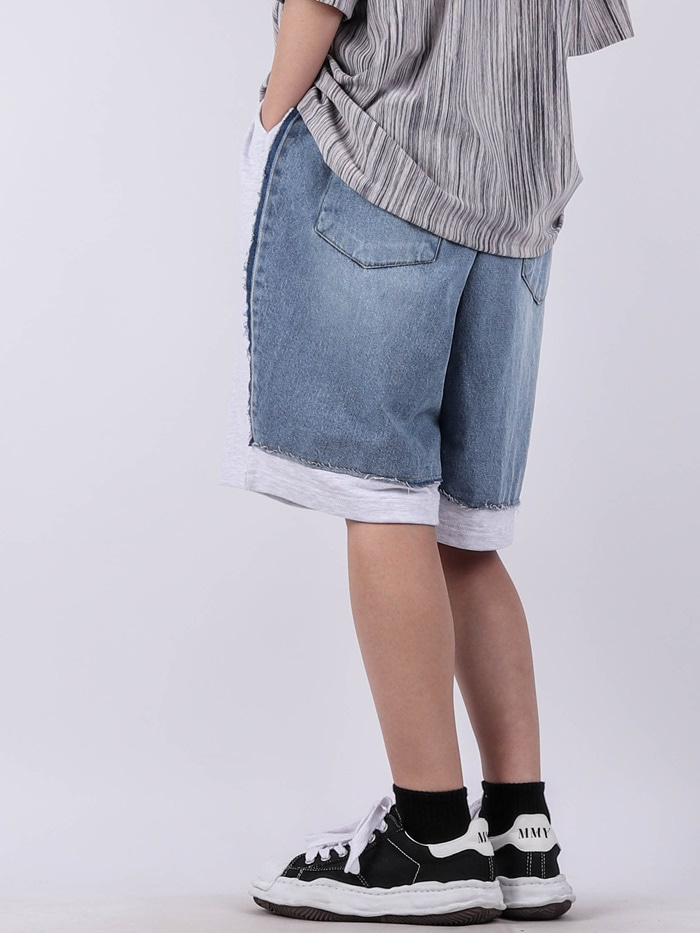MG Cotton Color Denim Shorts (2color)