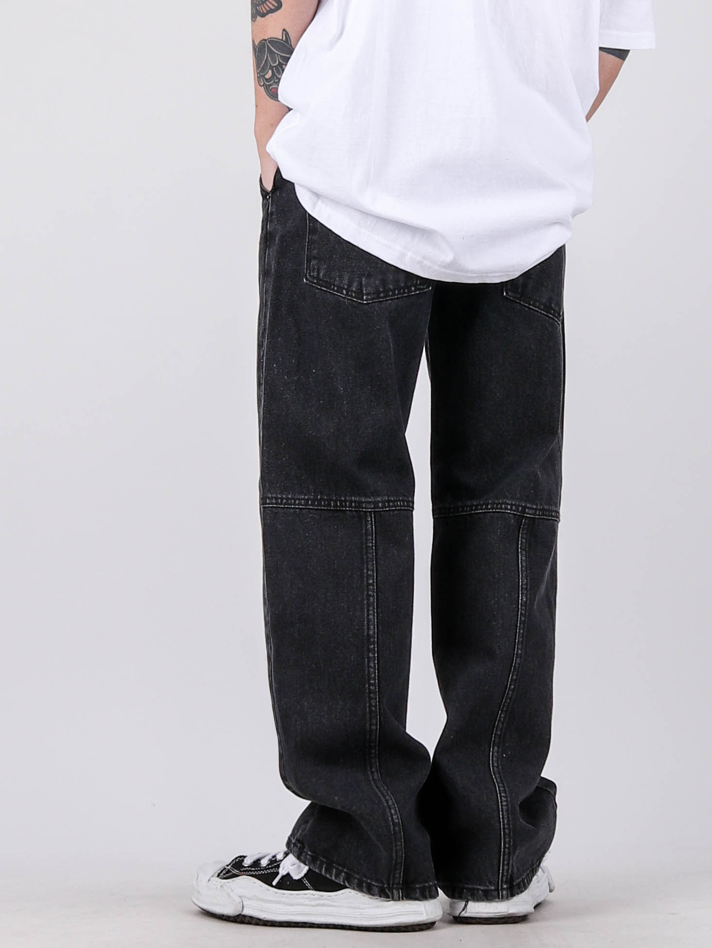 PM 96 Back Cut Jeans (2color)