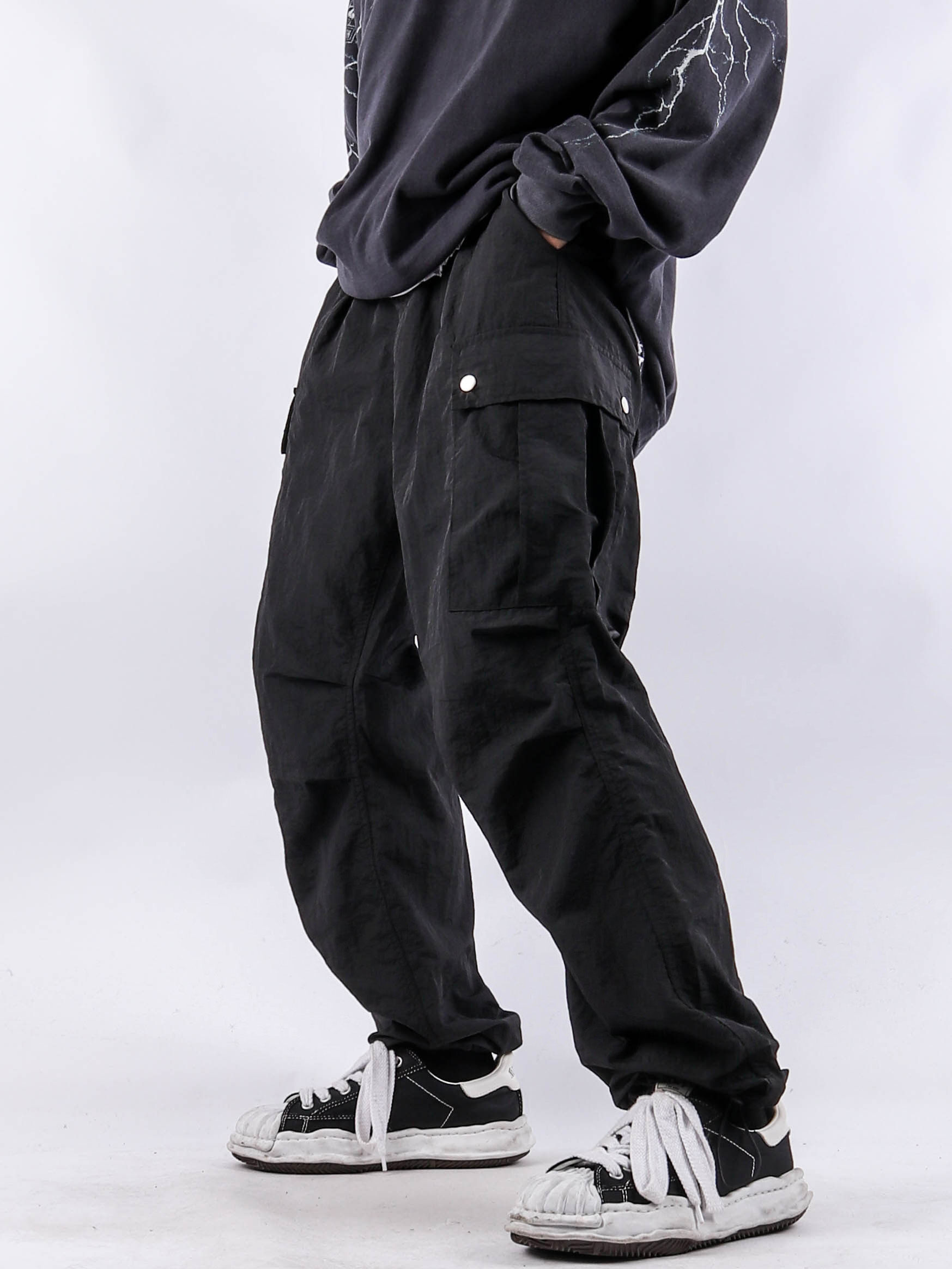 PO Snap Cargo Pants (3color)