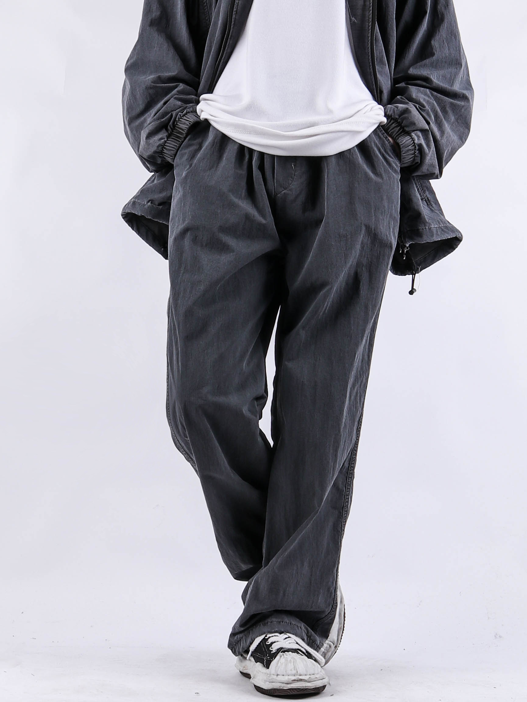 WW Air Wrap Pig String Wide Pants (2color)