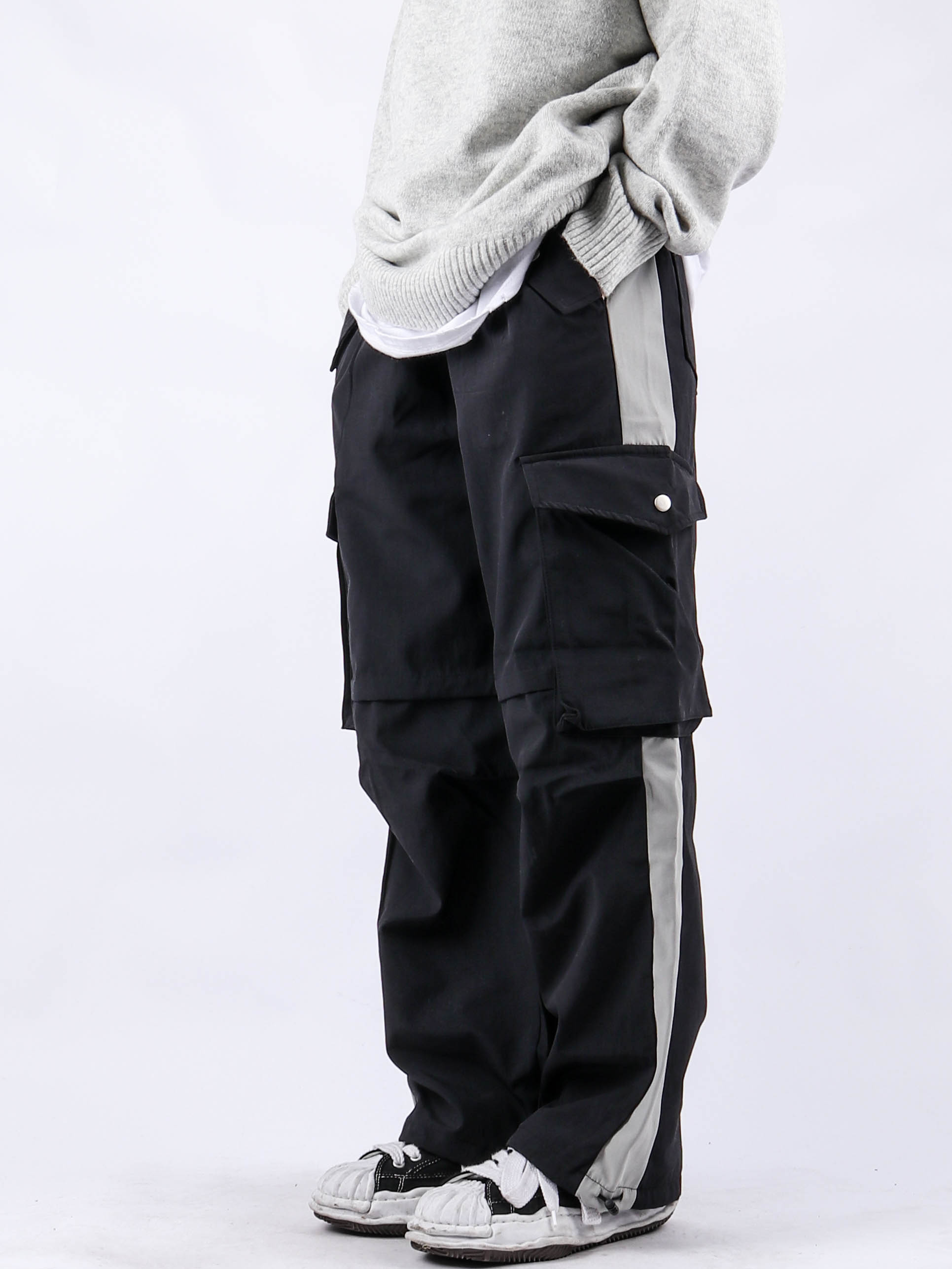 DH Color Combination Cargo Pants (2color)