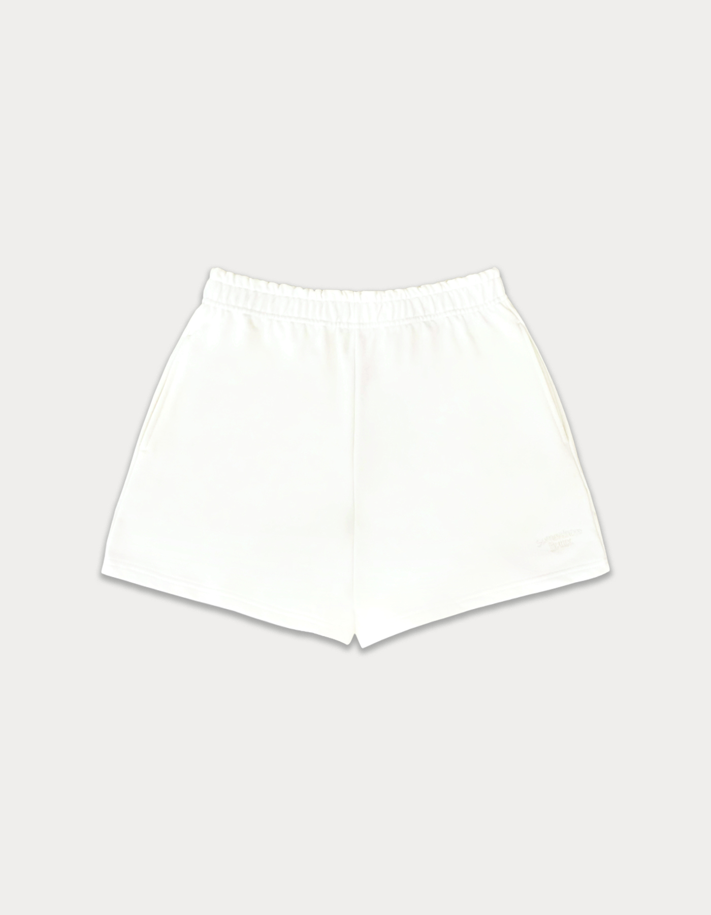 [2nd Order 5.17 출고] Essential sweat shorts - ivory
