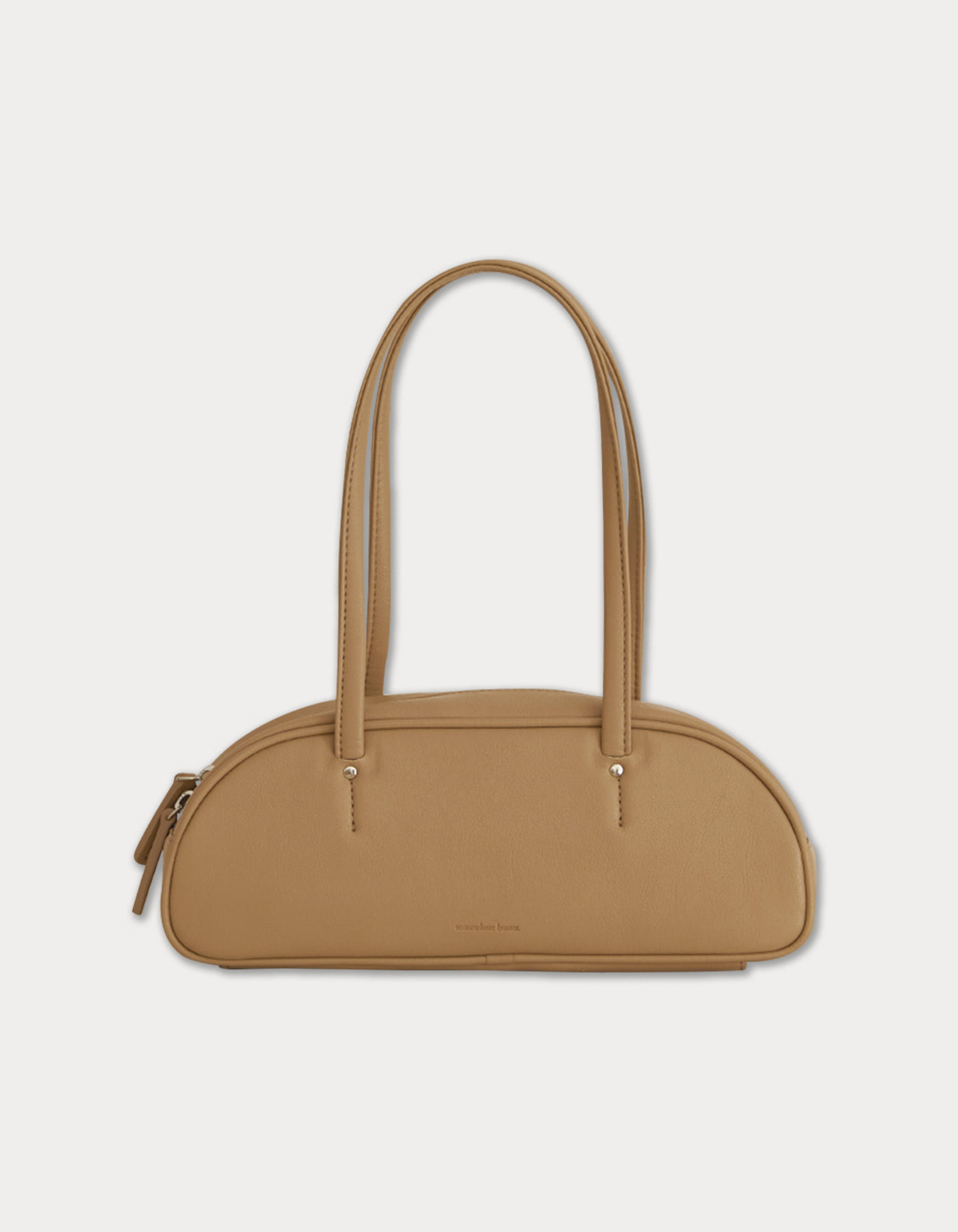 demi baguette bag - sand beige