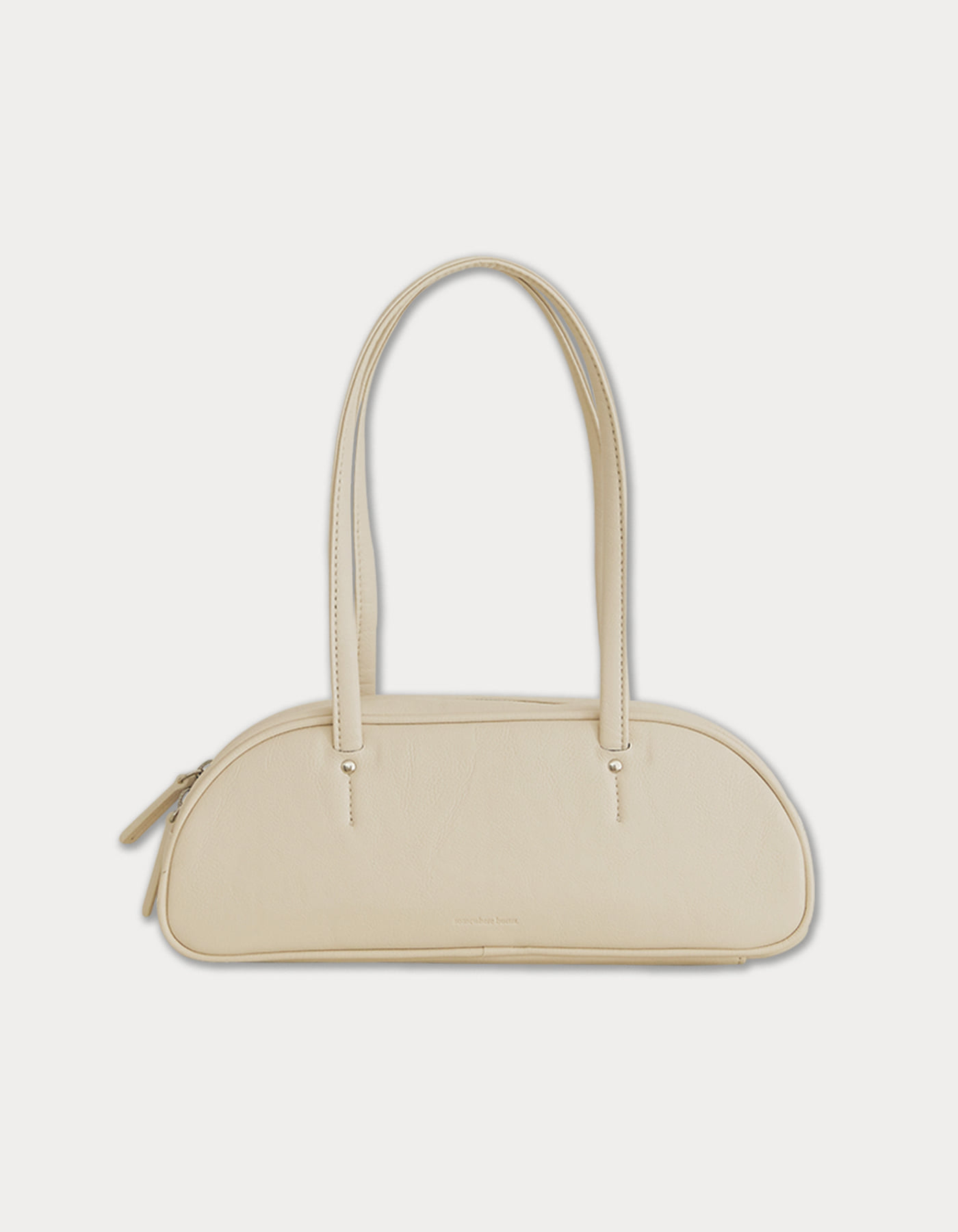 demi baguette bag - butter cream