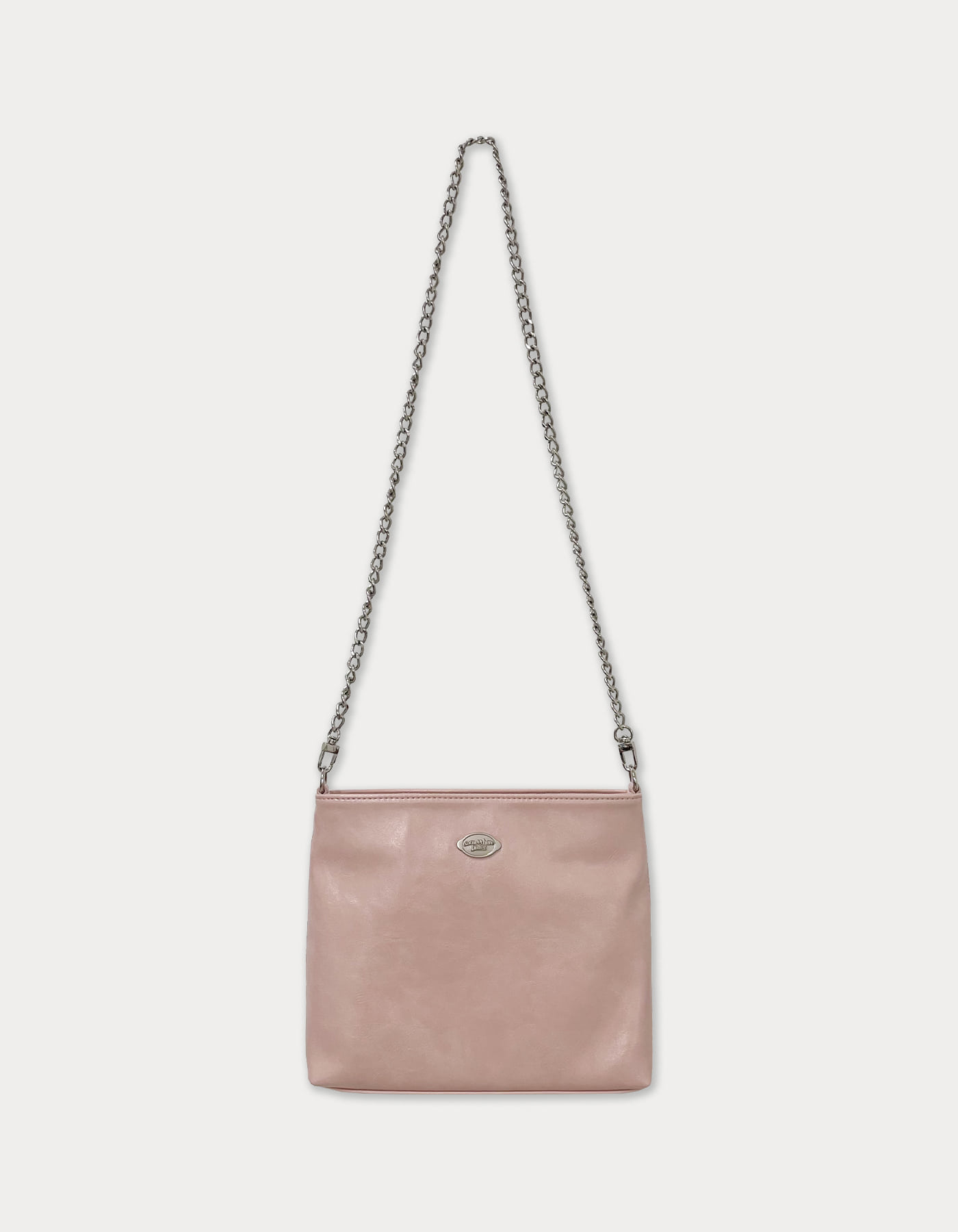 fle chain toast bag - baby pink