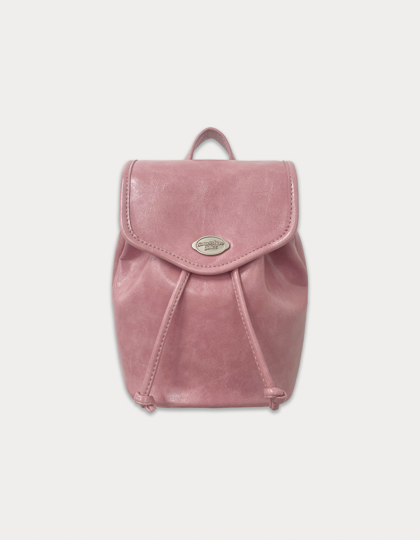 [3rd Order 6월 중순 출고] Mini fle backpack - pink