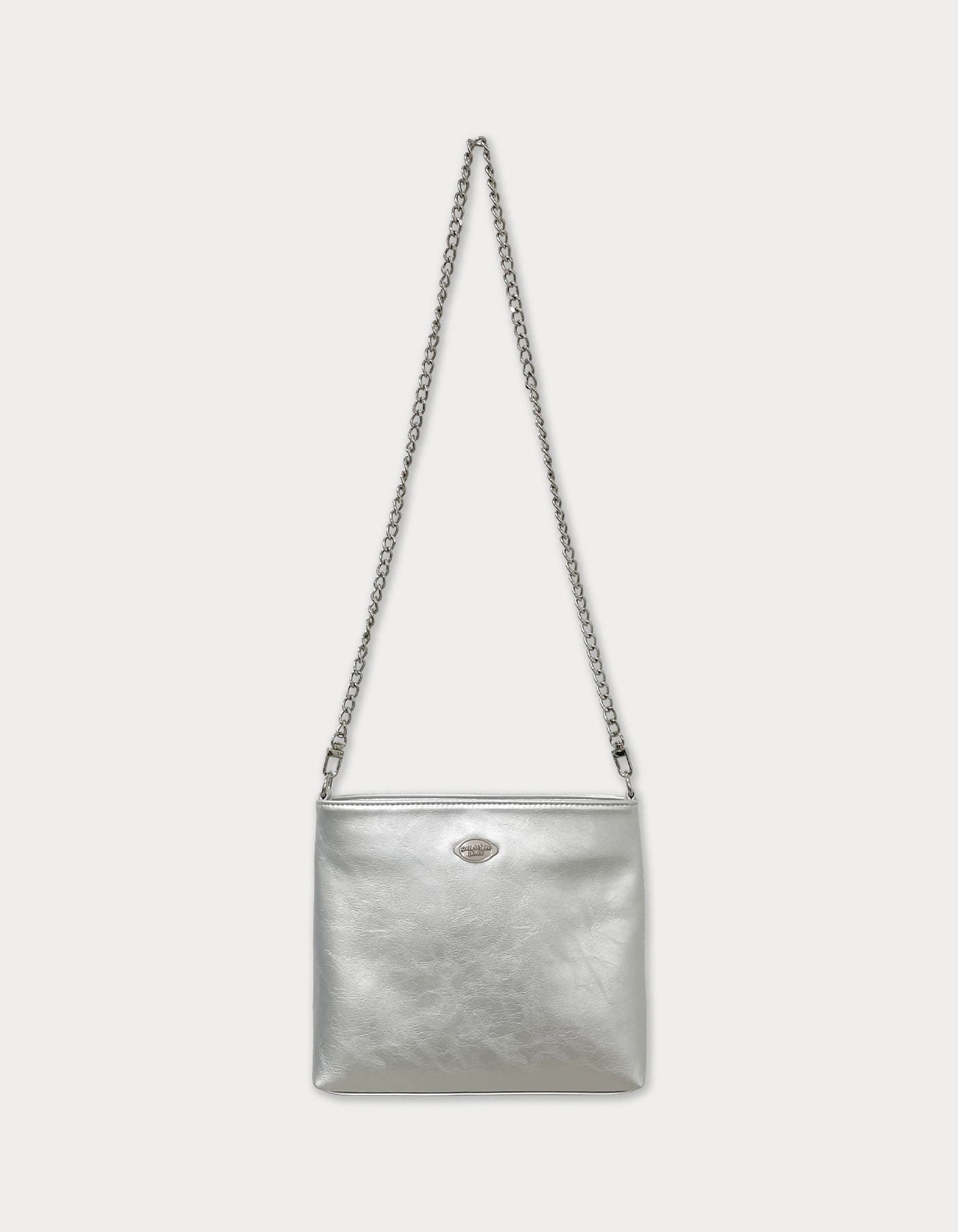 fle chain toast bag - silver