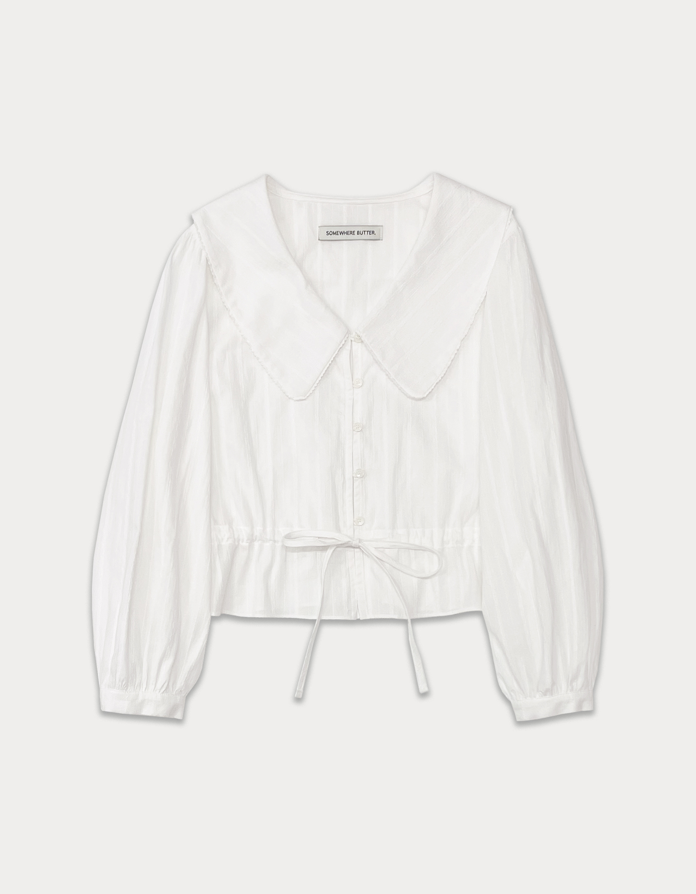 Lily lace blouse - ivory