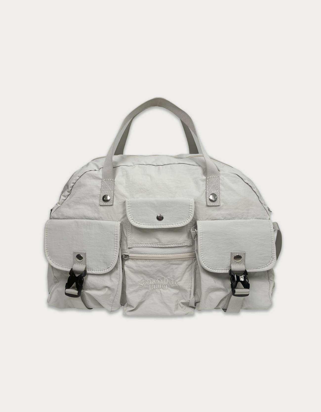 PP boston bag - ash mint - SOMEWHERE BUTTER