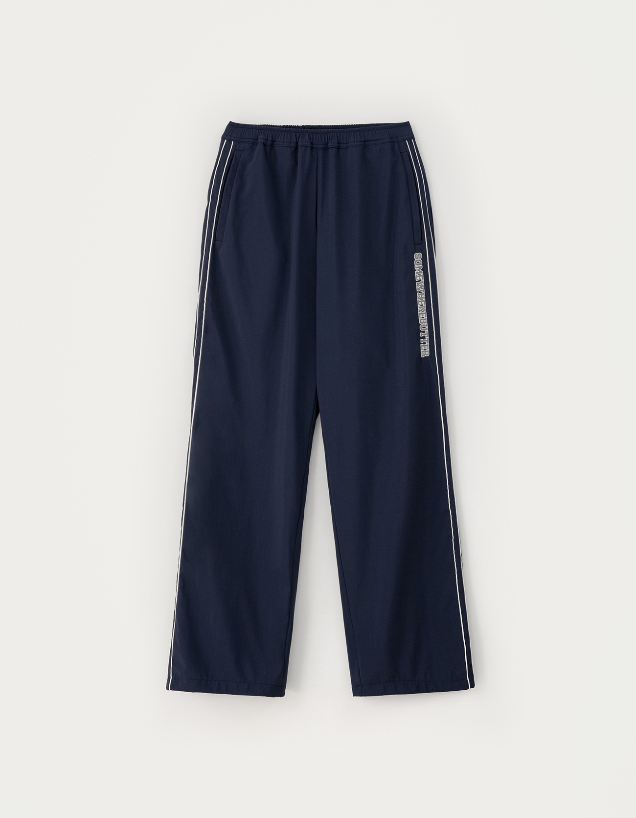 [Release] 12.8 출고 Warm Nylon String Pants - Navy - SOMEWHERE BUTTER.