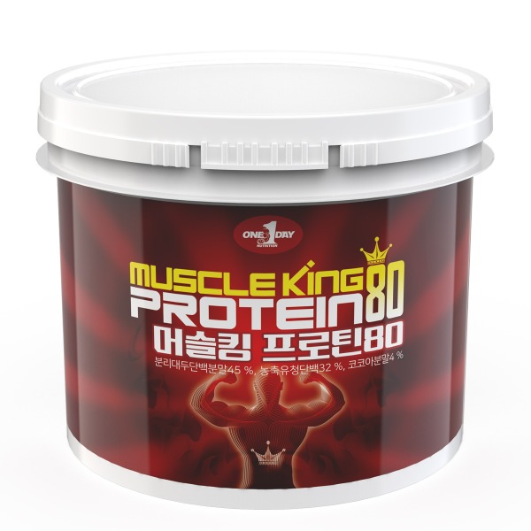 머슬킹80 프로틴 4kg