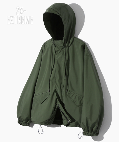 ブルゾン dimitriblack ASI 2WAY Authentic Hood Windbreaker Jacket Oliv 디미트리블랙 (DIMITRIBLACK)