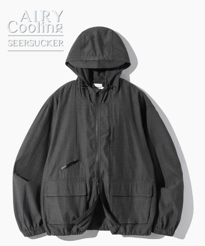 ブルゾン dimitriblack ASI 2WAY Seersucker Hood Windbreaker Charcoal A MUSINSA | DIMITRI BLACK ASI 2WAY Authentic Hood Windbreaker