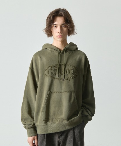 ★DIMITRI BLACK★VLAD cut-off applique hooded sweatshirt★ MUSINSA | DIMITRI BLACK VLAD Cut-off Applique Shooting Star