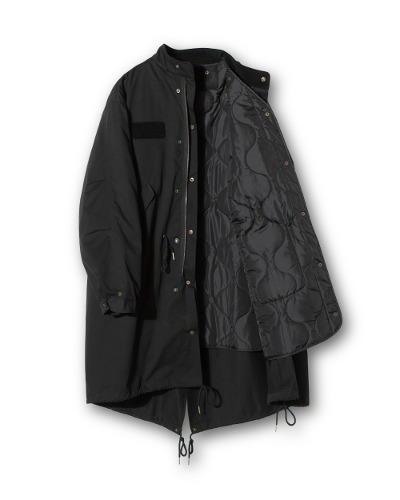 M-65 FISHTAIL 2WAY LONG PARKA_BLACK