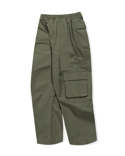 CALF POCKET C/N CARGO PANTS_OLIVE