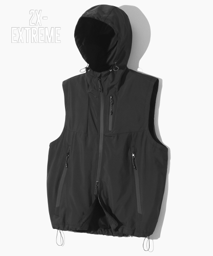 (VLAD) DOUBLE LAYER™ WINDBREAKER VEST_CHACOAL GRAY