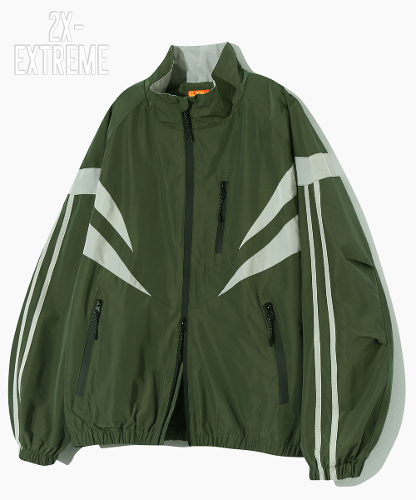 (VLAD) D-LAYER™ PANEL TRACK JACKET_OLIVE