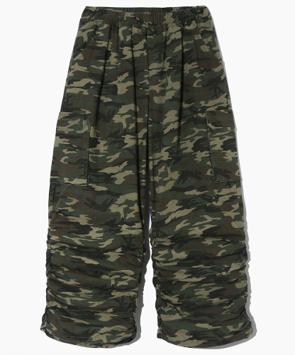 (VLAD) SHIRRING CARGO PANTS_CAMOUFLAGE