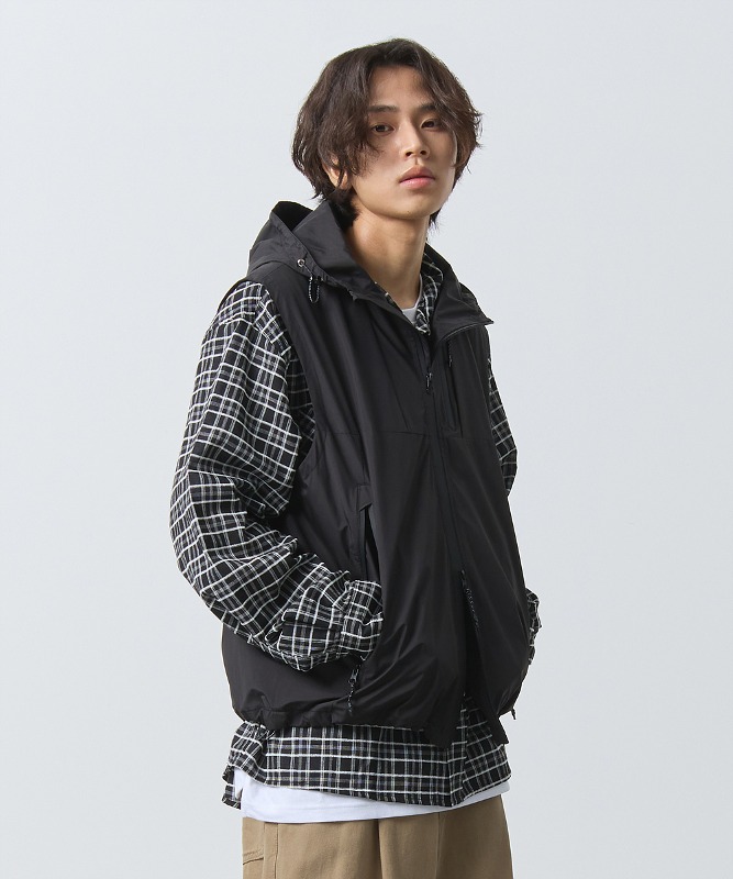 (VLAD) DOUBLE LAYER™ WINDBREAKER VEST_BLACK