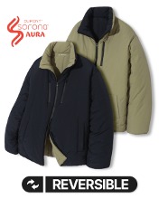 (VLAD) REVERSIBLE PADDED JACKET_NAVY