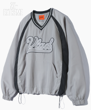 (VLAD) PANEL LOGO ARTWORK PULLOVER_GRAY