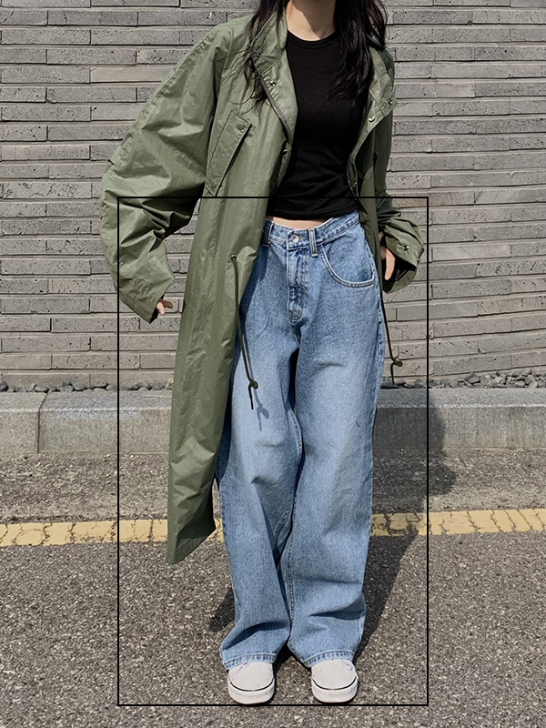 [MD추천] OLD MOOD WASHED BIG POCKET DENIM PANTS